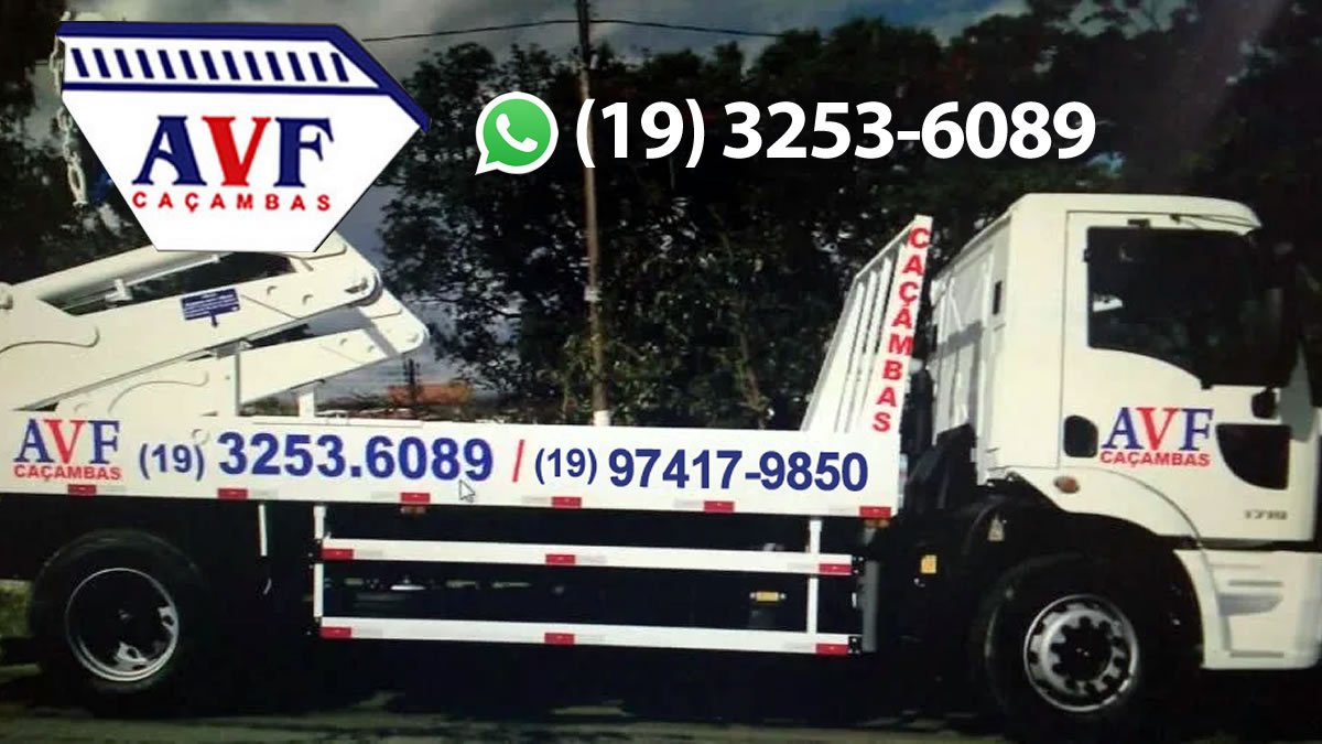 Aluguel de caçamba Campinas Bonfim